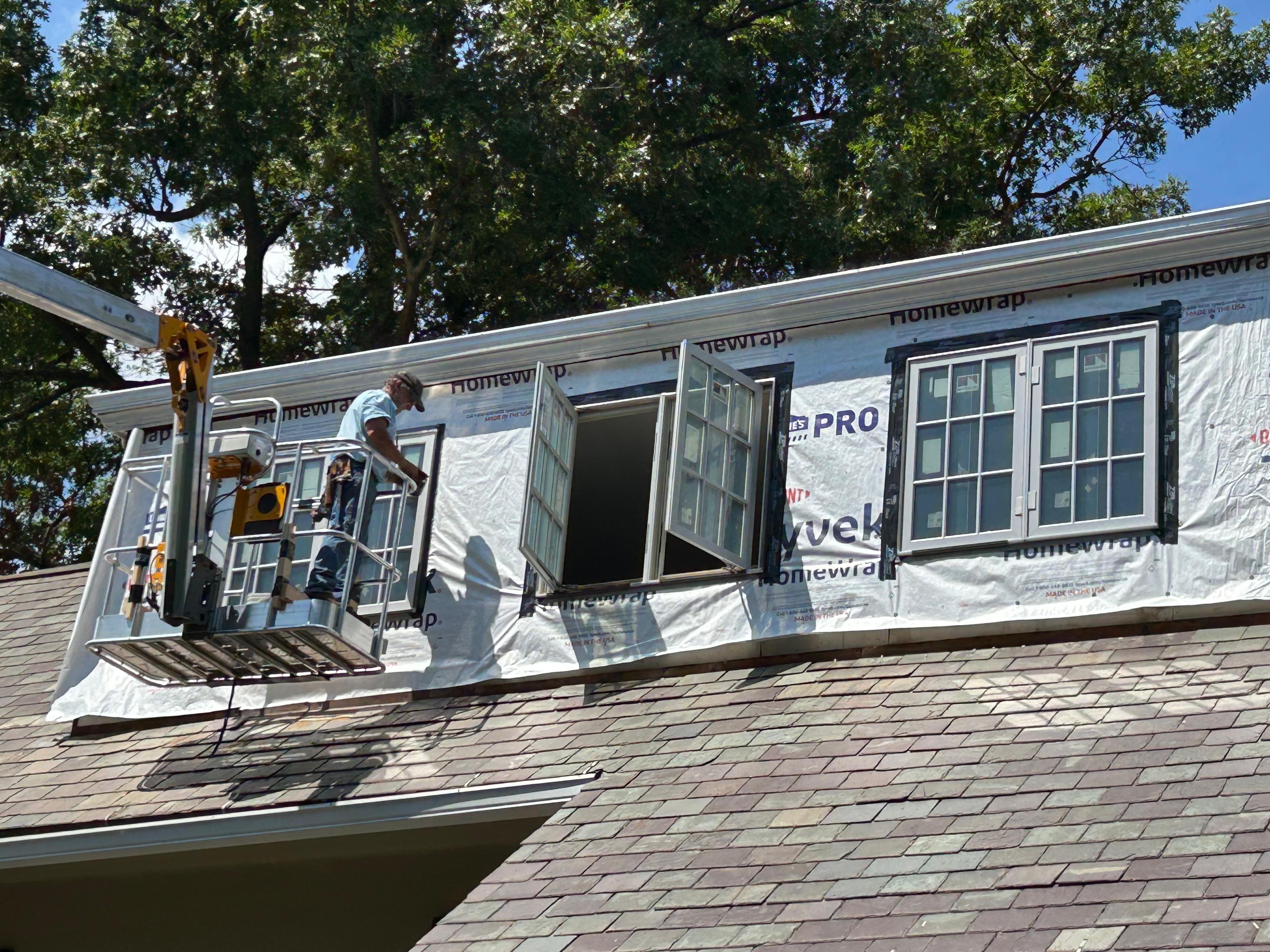 Professional home improvement project